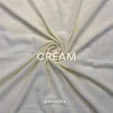 Plain Georgette - Cream #100